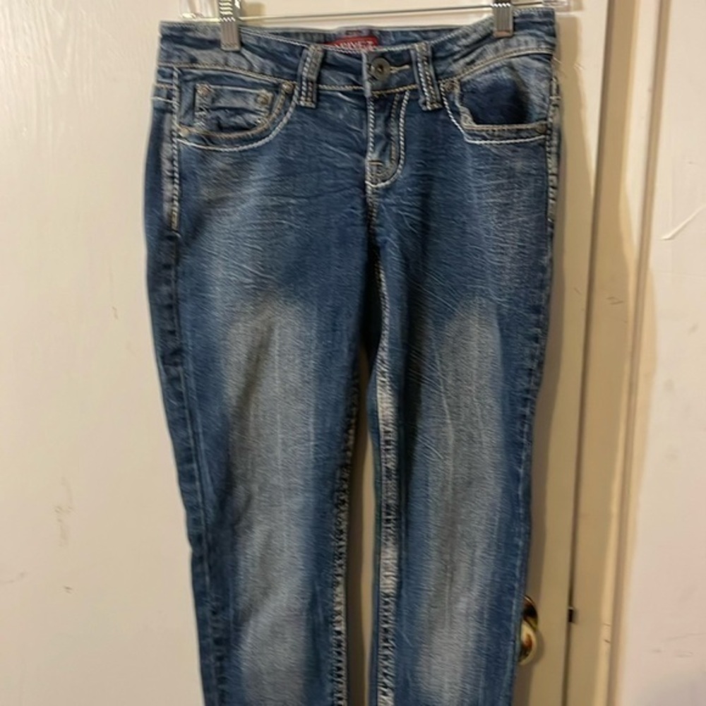 Red Rivet Jeans